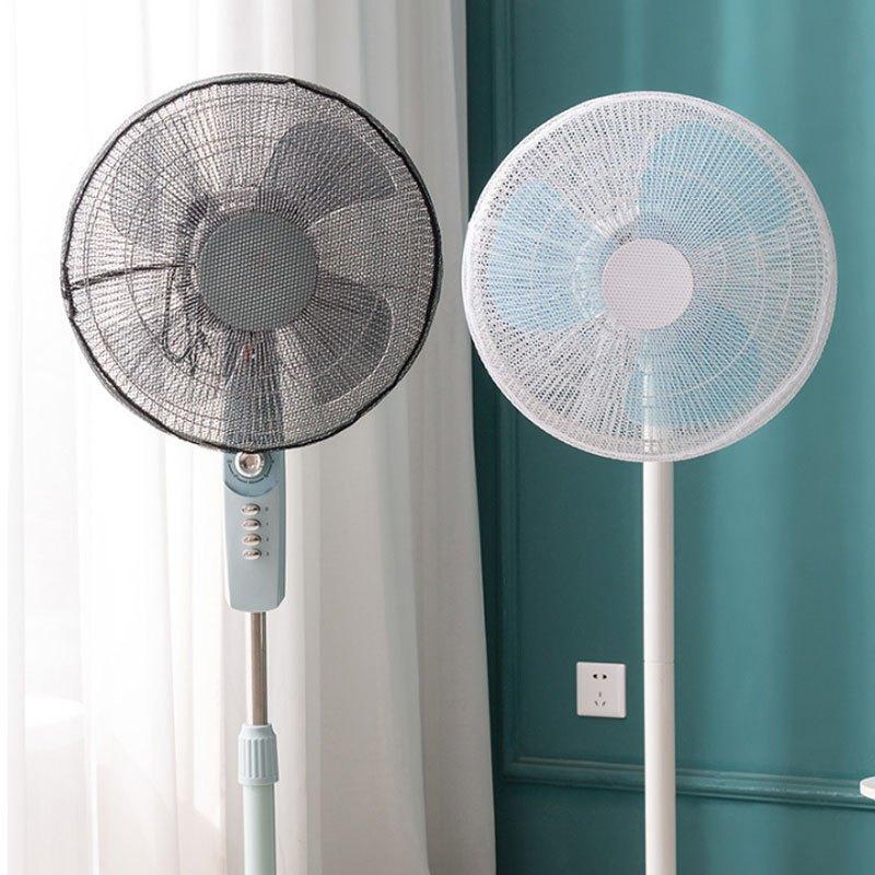 Elektrischer Ventilatorabdeckung Staubdichte Abdeckung Netz Baby Kinder Fingerschutz Kinder Fingerschutz Sicherheitsnetze