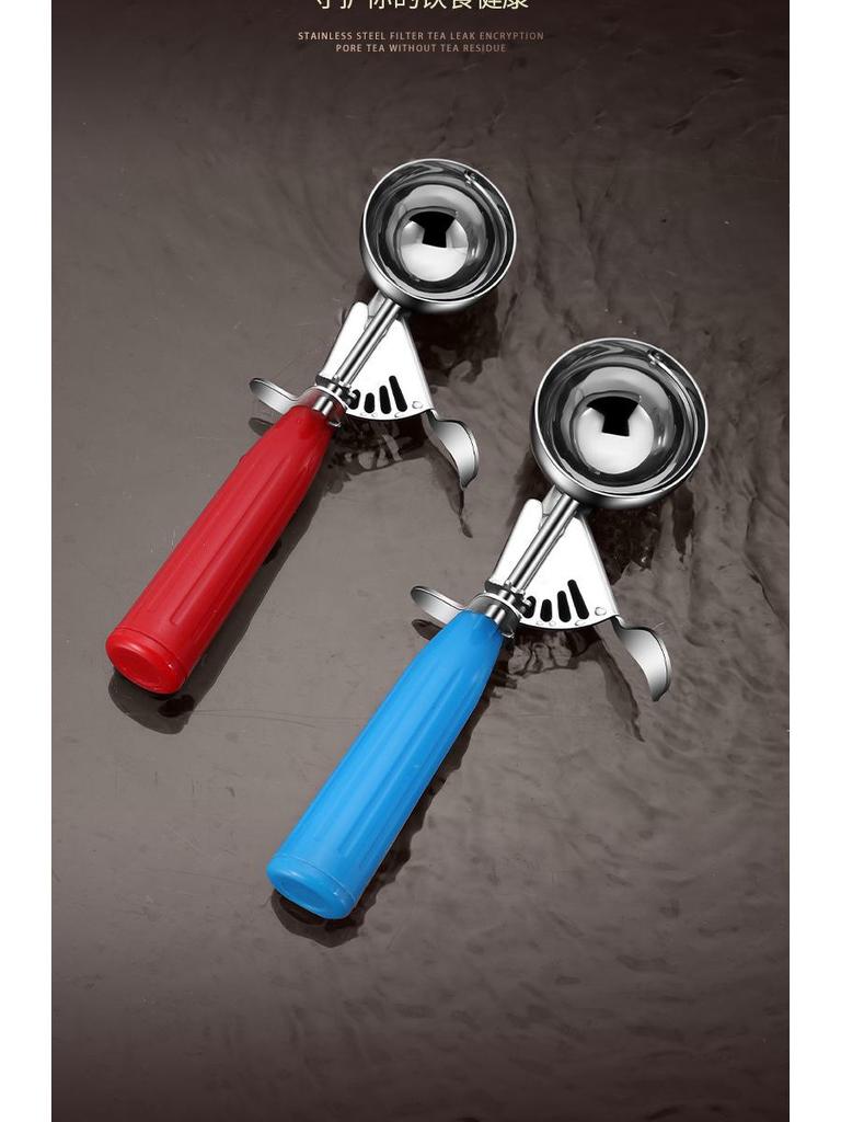 Stainless Steel Ice Cream Scoop and Dessert Spoon