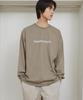 CAMEL WORK Camel Lettering Logo Long Sleeve T-Shirt (Khaki)