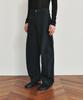 Hoite Rustle Strap Curve Pants (Black)