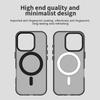 Plain Color Magnetic Matte Hard PC Back Cover For iPhone 16 Pro Max 15 Pro 14 13 12 11 TPU Soft Edge Shockproof for MagSafe Wireless Charge Phone Case