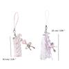 Handmade Phone Strap In Princess Dream Style Delicate Beaded Phone Case Chain Sophisticated Sweet Keychain Pendant Charm