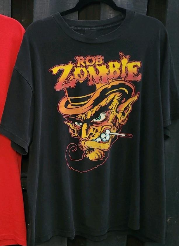Vintage Rob Zombie TShirt Unisex Cotton Adult S5XL SB365 Unisex T-Shirt XXL
