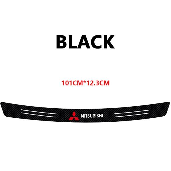 Car Trunk Door Threshold Stickers Protection Film Decals Accessories For Mitsubishi 9 Ralliart X ASX L200 Colt Outlander Pajero MA8