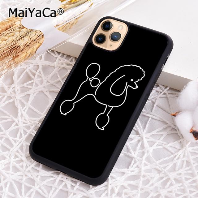 MaiYaCa Poodles Cartoon Girly Cute Style Phone Case For iPhone 17 Air 16 15 Plus 11 12 13 14 Pro Max Shell Coque