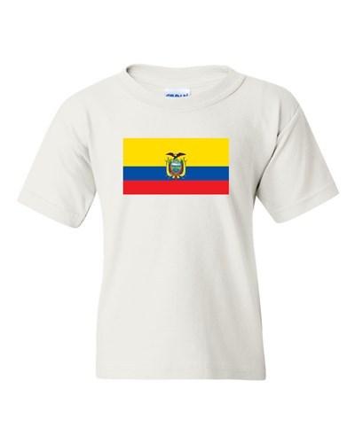 

Ecuador Country Flag Quito Spanish Nation Patriotic DT Youth Kids T-Shirt Tee Unisex T-Shirt XXXXL