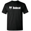 Bobcat Logo Black Graphic T-Shirt