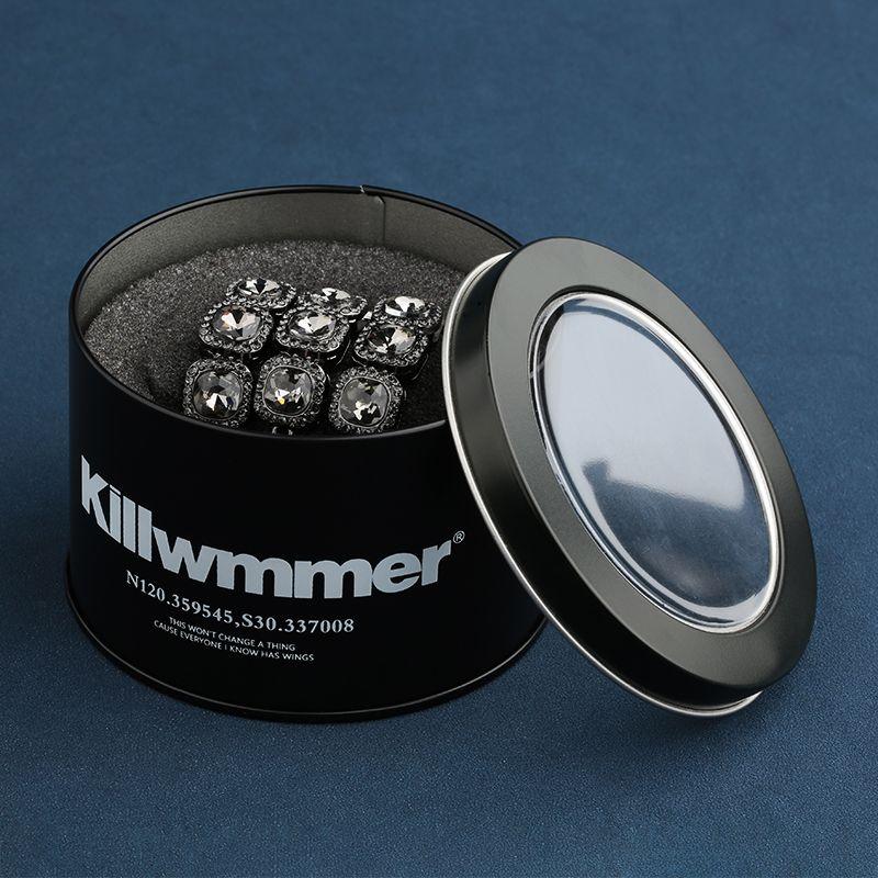 

Браслет из леденцов с полными бриллиантами для мужчин, необычный европейский хип-хоп, нишевая личность, квадратный бриллиант, женская цепочка, мужские украшения для рук 45cm necklace gun gray]