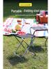 Compact Folding Outdoor Stool for Fishing, Travel, and Queuing