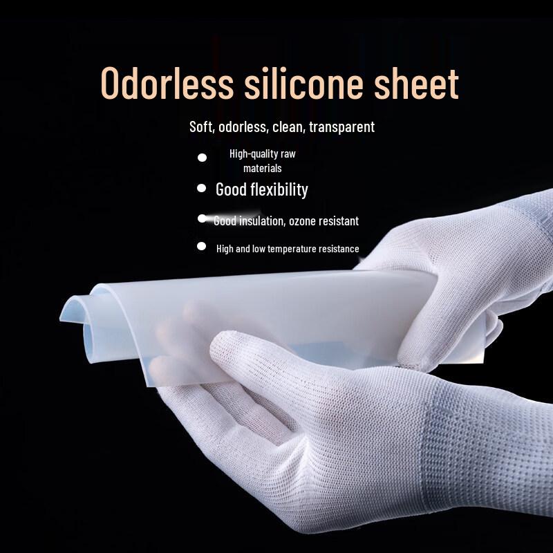 High-Temperature Silicone Rubber Sheet 0.5m x 1m