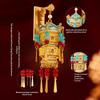 Beijing Palace Museum Grand Gedi Palace Lantern Refrigerator Sticks Lantern Glowing Tourism Chinese Refrigerator Magnets