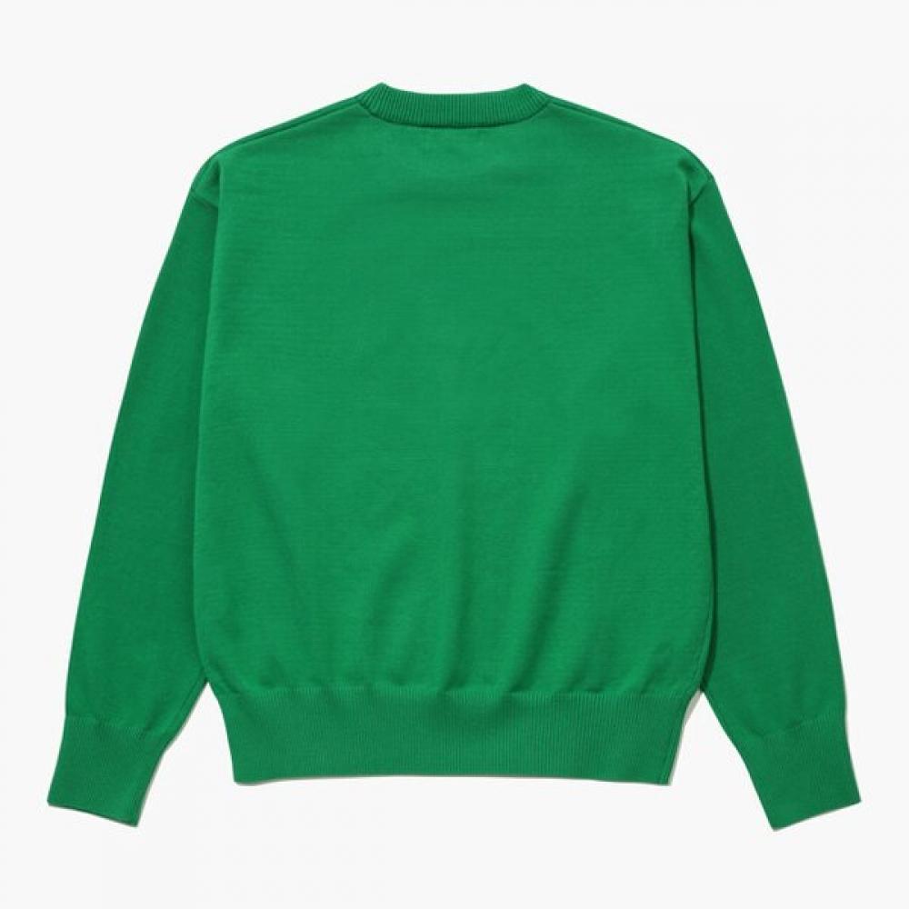 MunSingwear Women S Round Sweater Green mr122lSw14
