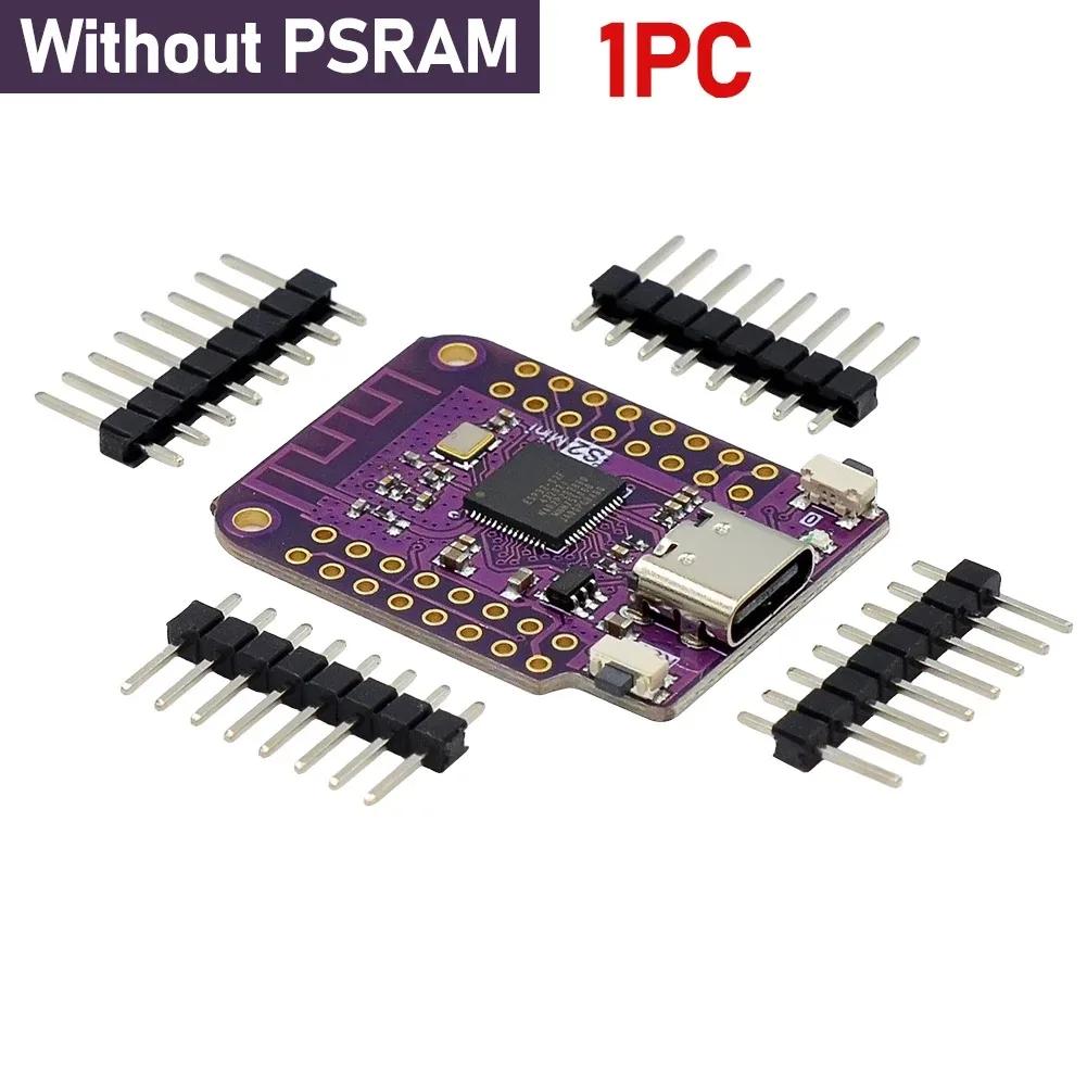 

1-3 шт. ESP32 S2 Mini V1.0.0 WiFi на основі плати ESP32-S2FN4R2 4 МБ FLASH 2 МБ Flash Type-C USB Connect Сумісний із MicroPython