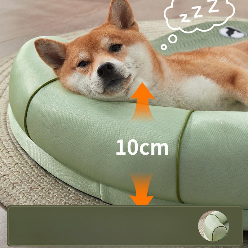 Doghouse Can Be Removed and Washed Cool Dog Mat for Summer  All Seasons  Universal Dog Bed  Cat Sofa  Sleeping Dog Kennel Pet Nest