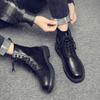 2024 new fashion all-match style high-top leather shoes comfortable wear-resistant daily casual style design walking shoes