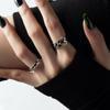 Shining Zircon Irregular Star Ring Fashion Exquisite Women Men Y2K Opening Adjustable Couple Rings Hiphop Girls Party Jewelry Gifts