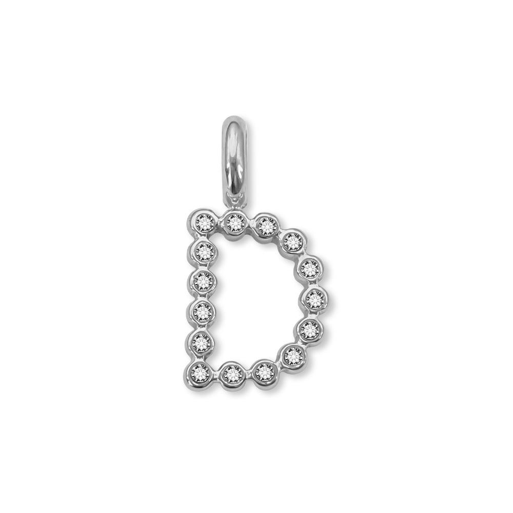 Chihang Fashion English Letter Zirconia Pendant Necklace - DIY 26 Letter Accessories