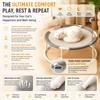 Summer breathable wrought iron cat bed all season universal moisture-proof cat hammock round mesh pet cat trampoline