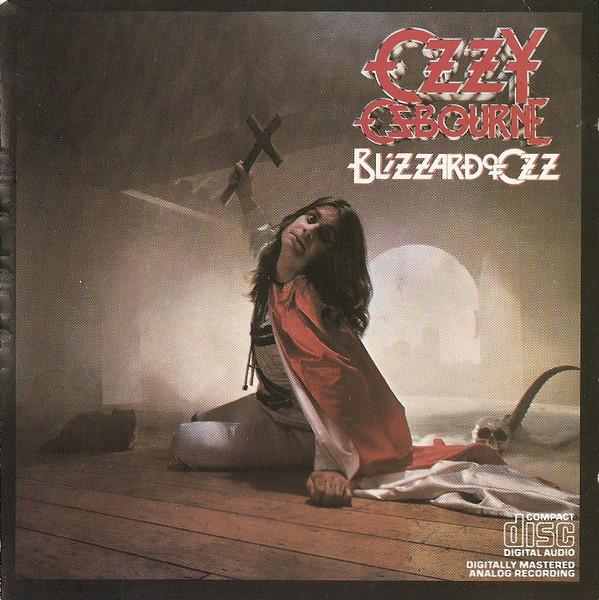 CD OZZY OSBOURNE - Blizzard Of Ozz ZK36812 Jet Records US Rock Used