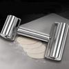 Pastry Pizza Roller, Smooth Non Stick Stainless Steel Rolling Pin Time-Saver Pizza Dough Roller for Home Kitchen Baking Cooking