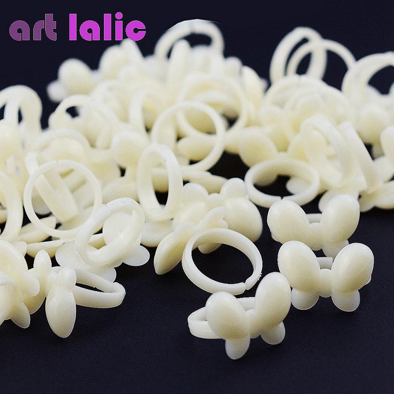 50 Stücke Schmetterling Künstliche Nägel Nagellack Farbkarte Nail Art Display Maniküre Werkzeug