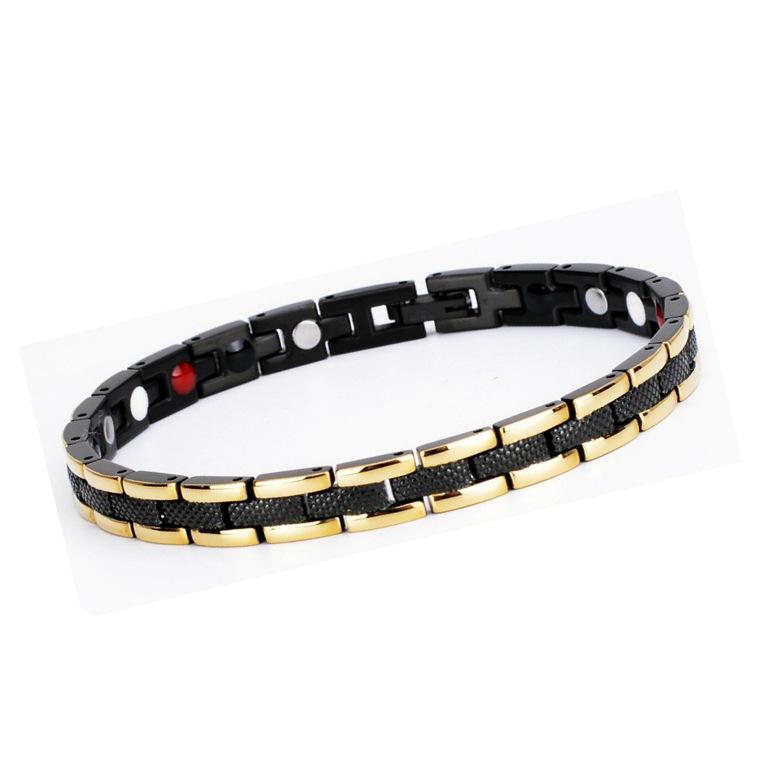 Titanium Steel Jewelry Stainless Steel Magnetic Stone Magnet Titanium Steel Bracelet Ladies