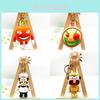 Pizza Tower Keychain Durable Plastic Pepper Pizza And Chef Pendant
