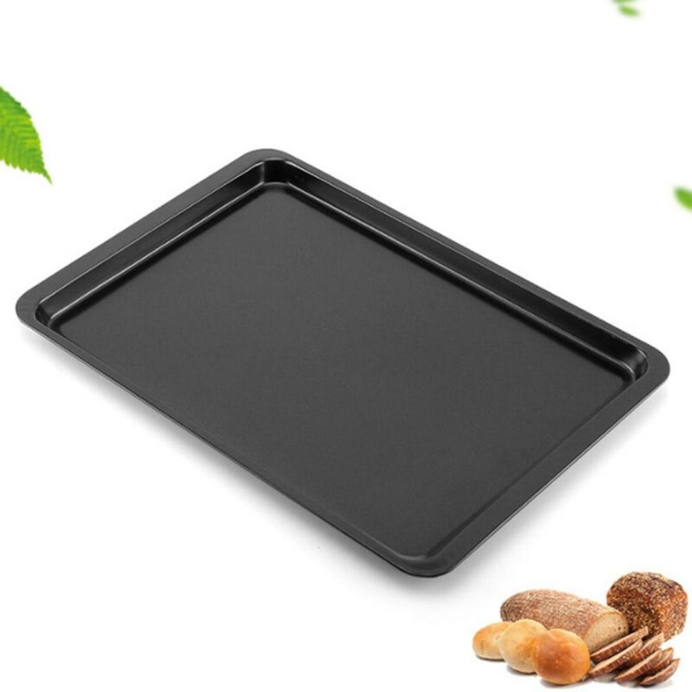 1X Everyday Oven Steel Tray | 38 X 25 X 1.5cm Rectangular Non-Stick Baking Sheet
