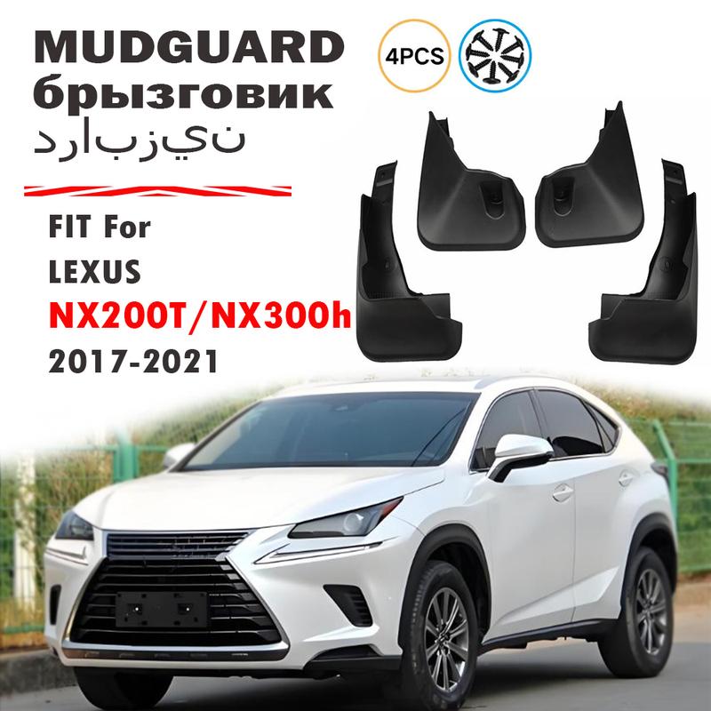 2017 2018 4x For Lexus NX NX200 NX300 Mudguard Fender Mud Flaps Guards Splash Mudflaps Car Accessories