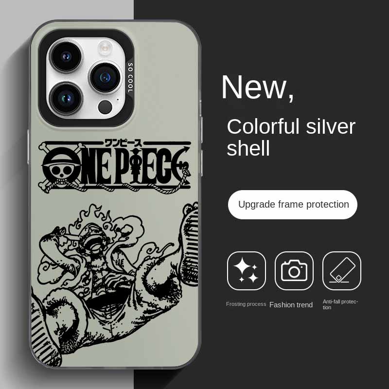 

Ones Pieces Luffys Zoros Phone Case For iPhone 17 17e 16e 16 15 14 13 12 11 mini Pro Max X XR XSMAX 8 7 Air Plus Anti Fall Matte iPhone 11