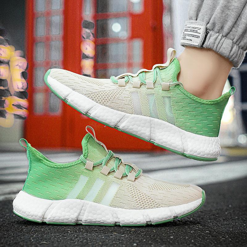 2025 Unisex Casual Sports Shoes Large Size 39-46, Breathable Mesh Gym Running Sneakers Non-Slip Lightweight Footwear for Men Women