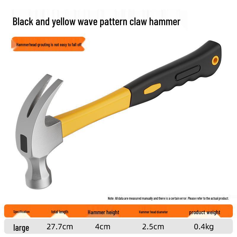 Multi-Function Mini Claw Hammer for Woodworking and Household Use