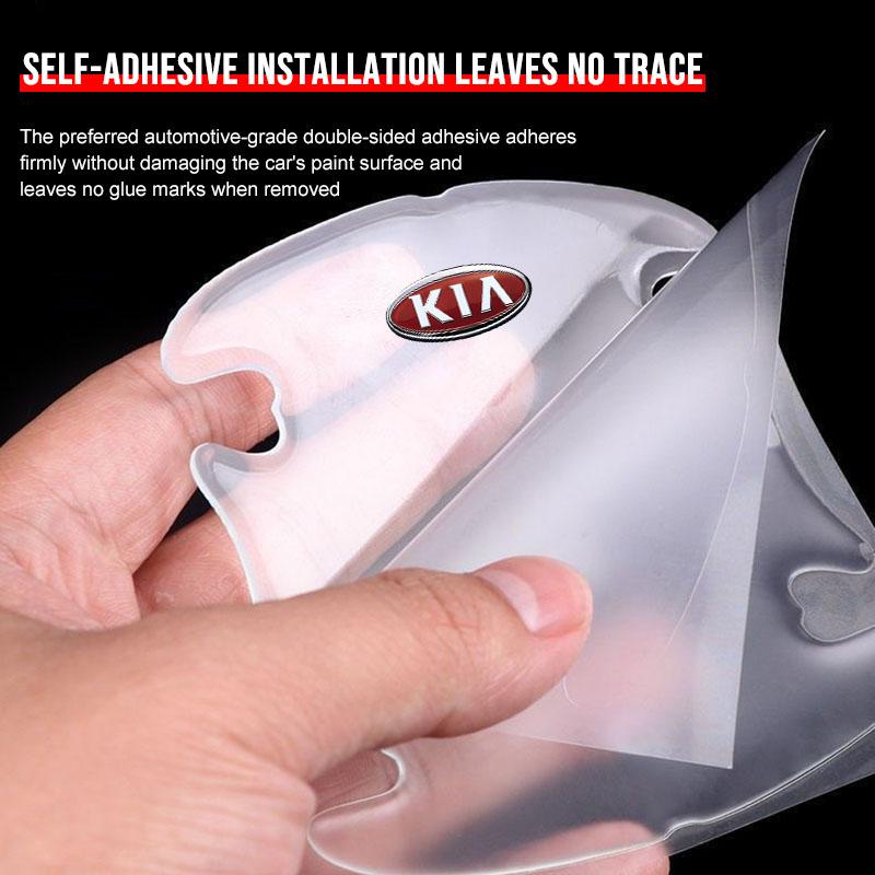 4PCS Transparent Car Door Anti-collision Protector Bumper Strip Sticker For Kia Rio 3 K2 Ceed Cerato K3 Sportage 4 Picanto K5 Optima Sorento