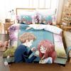 3d Print Anime The Girl I Like Forgot Her Glasses Bedding Set Cartoon Anime three-piece set Adult Kid Bedroom Duvet cover Sets