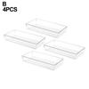 Acrylic Drawer Organizer with Non Slip Base Perfect Storage Solution for Makeup Kitchen Bathroom and Office Items