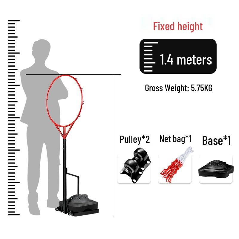 Basketball Passing Trainer with Precision Circle