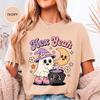 Cute Ghost Witch Tee, Hex Yeah, Funny Halloween Party, Coquette Spooky Season, Comfort Colors