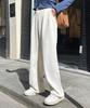 Ppaeppae Big Size Long Wide Pintuck Slacks