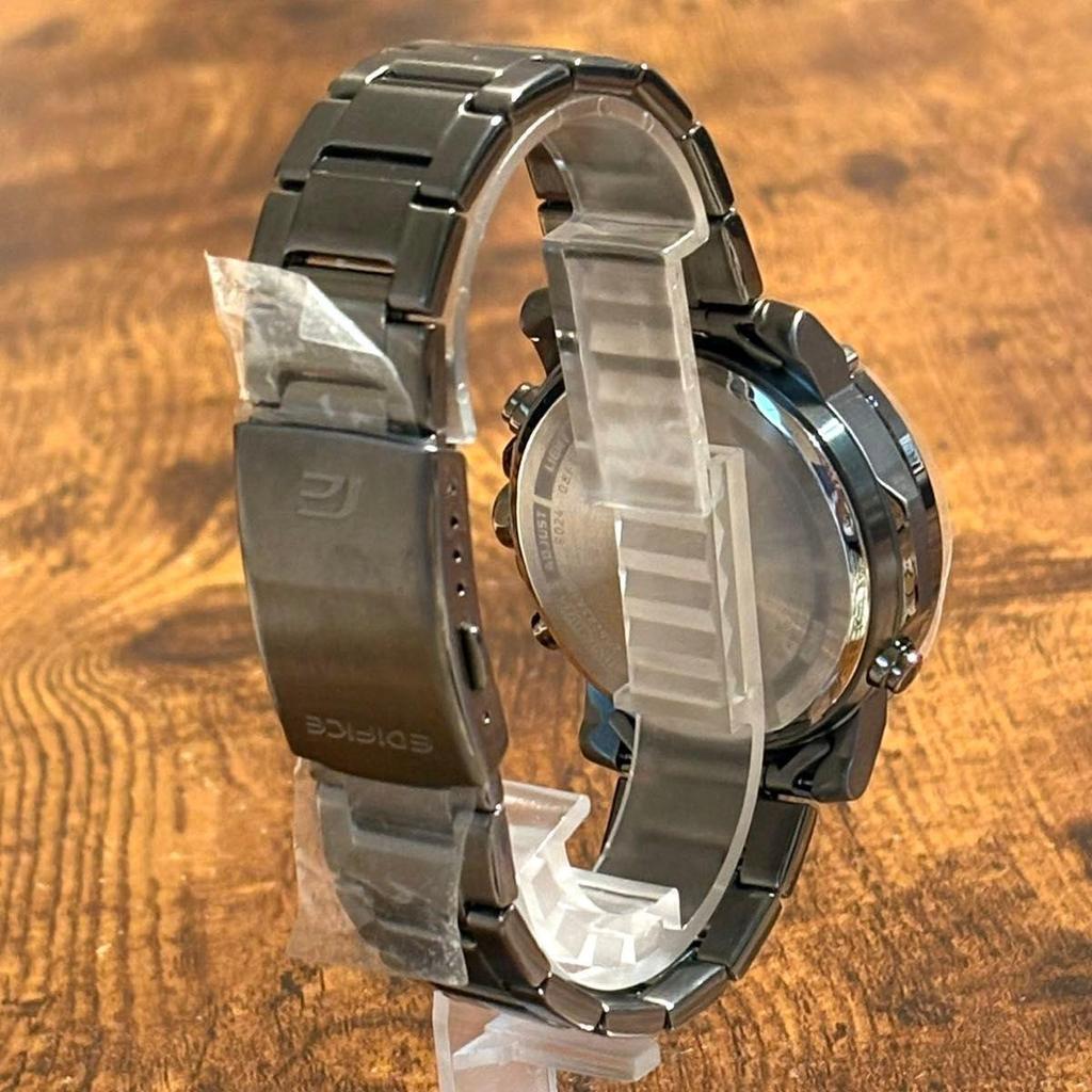 Used New CASIO Edifice Bluetooth Men's Watch 10 ATM Water Resistant