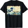 Berühmte Vintage Kunst Klassiker_ Große Welle Spezialdesign T-Shirt