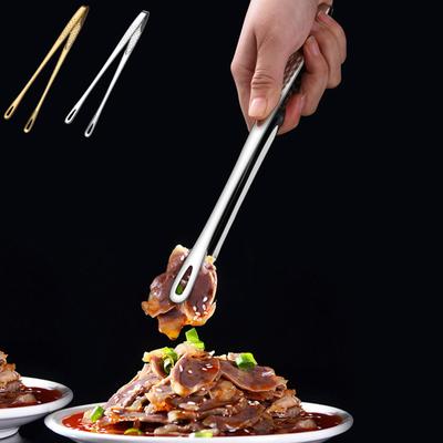 304 Paslanmaz Çelik Büfe Maşaları Biftek Maşaları Kore Barbekü Maşaları