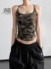Women's American Camouflage Halter Top - 2026 Sweet & Spicy Slimming Design