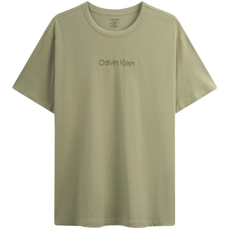 Calvin Klein SS25 T-Shirts Men's Crew Neck Moderate NM2748