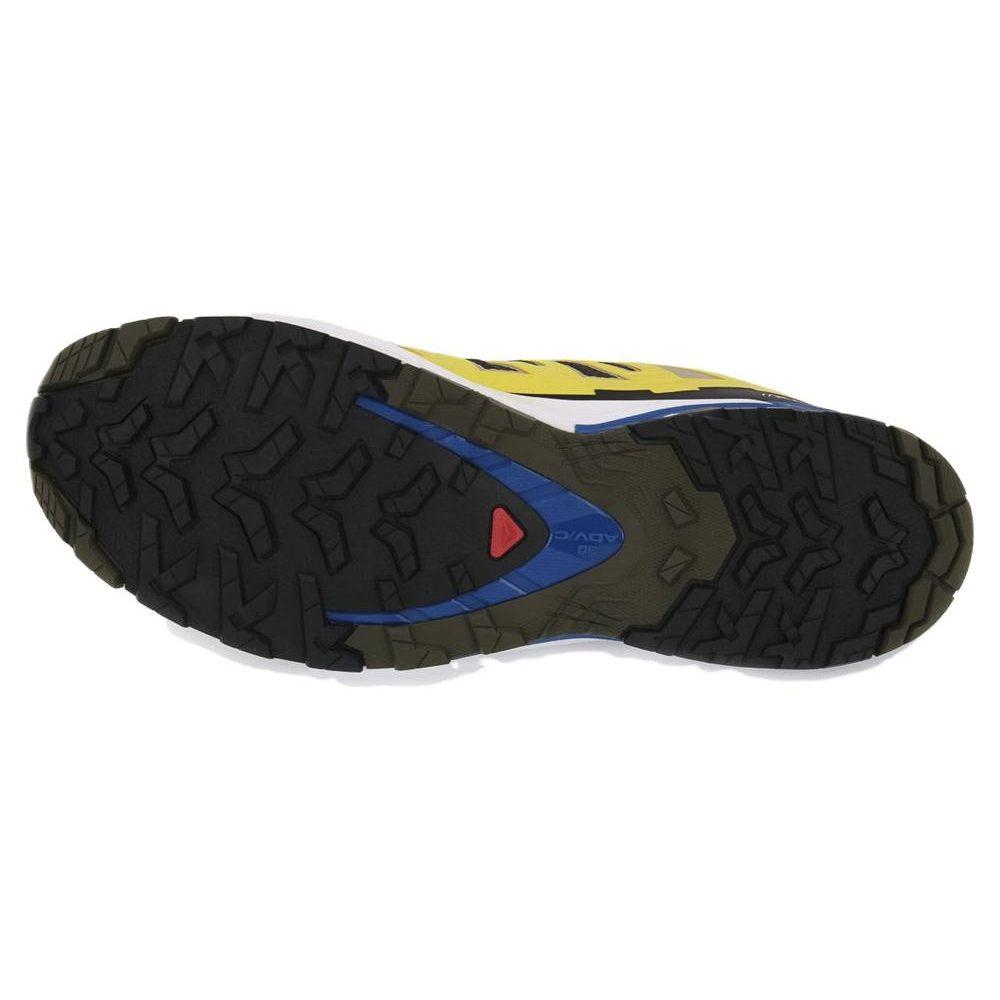 SALOMON XA Pro 3D V9 Fabric Abrasion Resistant Breathable Low Top Outdoor Shoes Men's Black Yellow L47119000