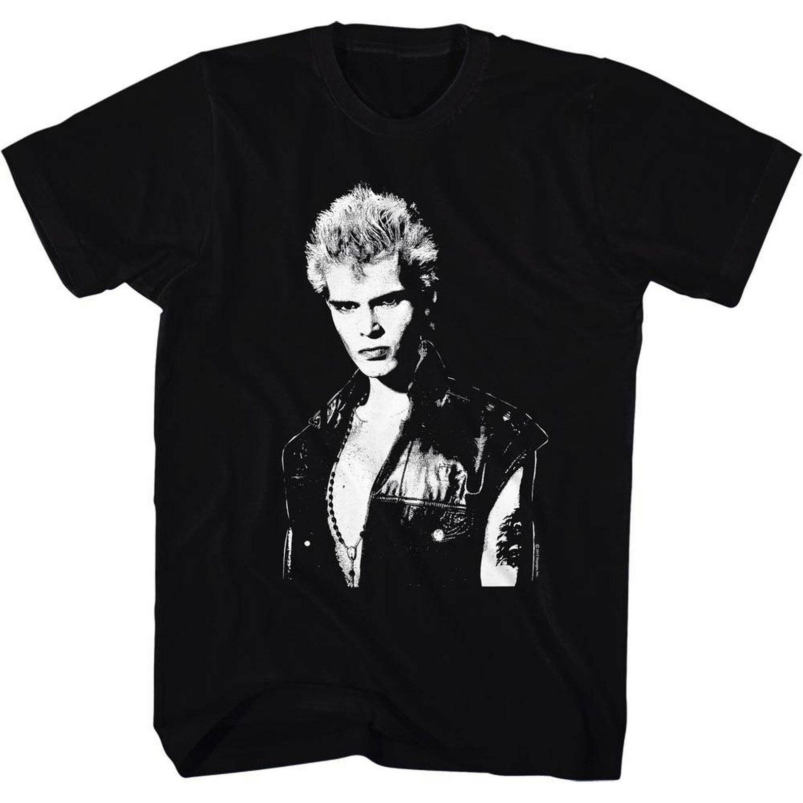 Billy Idol Black Adult T-Shirt 3XL