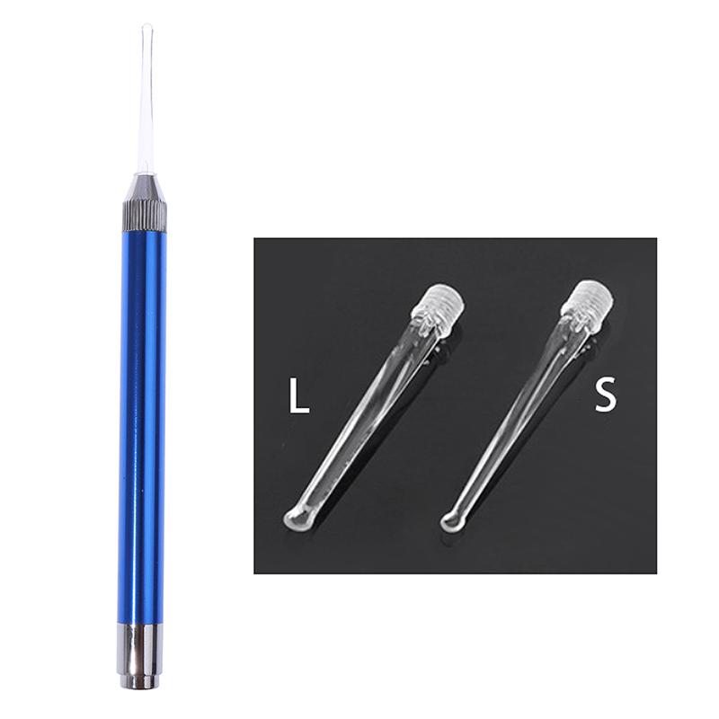 1Pcs Ear Wax Remover Led Flashlight Tweezer Earpick Curette Cleaner Ear Cleaner