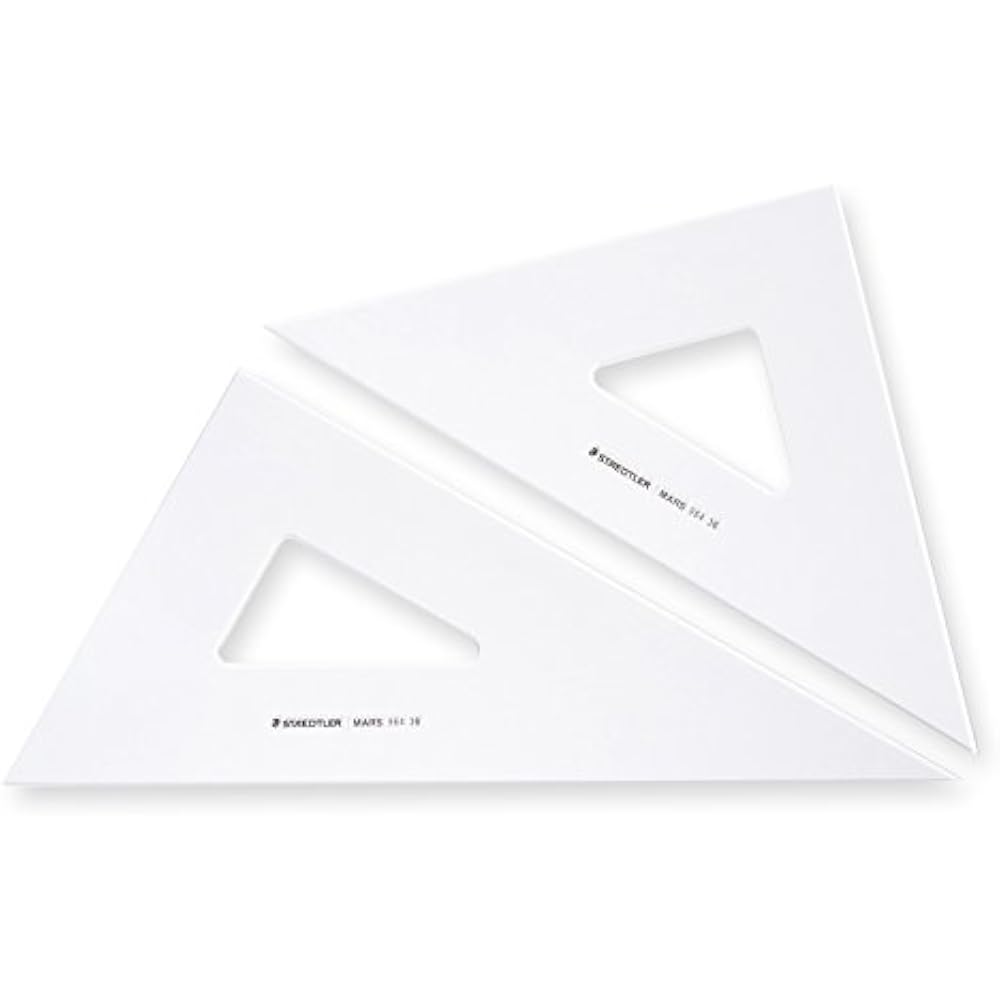 STAEDTLER (STAEDTLER) Triangular Ruler Drafting Set Mars 36cm 964 36