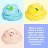 Slime Set Soft And Non Sticky Yellow Apricot Cyan Slime Toys DIY Slime Toy Interesting Toy For Birthday Parties And Events