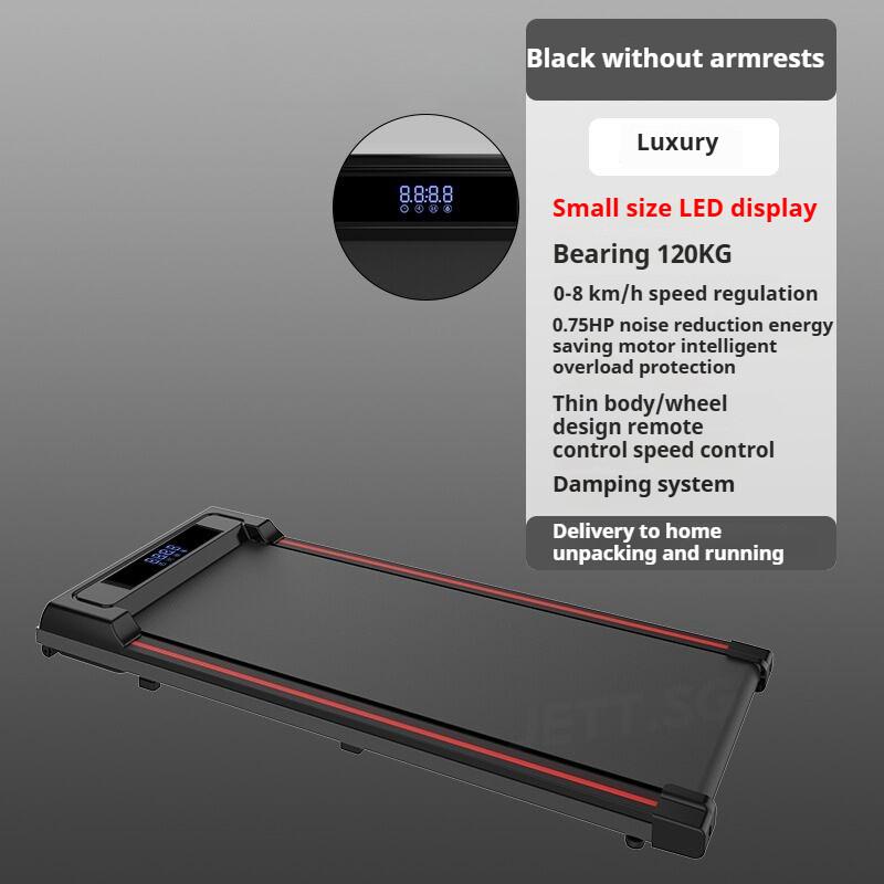 Small Foldable Silent LED Display Electric Treadmill Home Use Indoor Gym Weight Loss Exercise Walking Machine