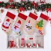Santa Claus Large Candy Christmas Stocking Snowman Fireplace Christmas Stocking  Car